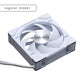 PHANTEKS D30 120mm PWM Fan, DRGB, Regular Blade, 1Pack/3Packs BLACK/WHITE