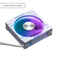 PHANTEKS D30 120mm PWM Fan, DRGB, Reversed Blade, 1Fan/3Fans BLACK/WHITE
