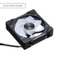 PHANTEKS D30 120mm PWM Fan, DRGB, Reversed Blade, 1Fan/3Fans BLACK/WHITE