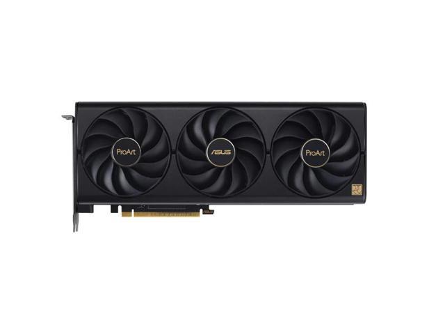 ASUS ProArt GeForce RTX 4070 Ti 12GB OC GDDR6X Graphics Card offers an elegant and minimalist style, providing creators with excellent graphics performance