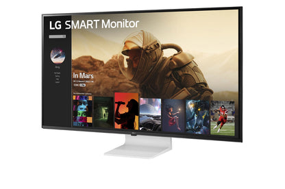 LG 43SQ700S-W 43SQ700S 43'' 4K UHD IPS Smart Monitor with webOS 10Wx2 Speakers USB Type-C™ (PD 65W), 2xHDMI, 3xUSB AirPlay 2, Screen Share, Bluetooth