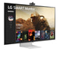 LG 43SQ700S-W 43SQ700S 43'' 4K UHD IPS Smart Monitor with webOS 10Wx2 Speakers USB Type-C™ (PD 65W), 2xHDMI, 3xUSB AirPlay 2, Screen Share, Bluetooth