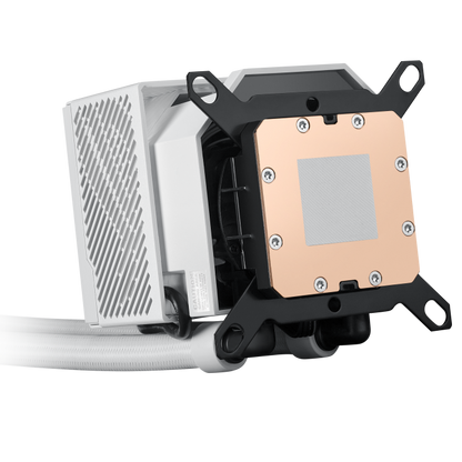 ASUS ROG RYUJIN III 360 White Edition ARGB All-in-one Liquid CPU Cooler With 3.5 LCD, Asetek 8th Gen Pump, Pump Embedded Fan and 3x ROG 120mm Radiator Magnetic Daisy-Chainable ARGB Fans