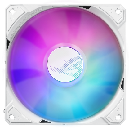 ASUS ROG RYUJIN III 360 White Edition ARGB All-in-one Liquid CPU Cooler With 3.5 LCD, Asetek 8th Gen Pump, Pump Embedded Fan and 3x ROG 120mm Radiator Magnetic Daisy-Chainable ARGB Fans