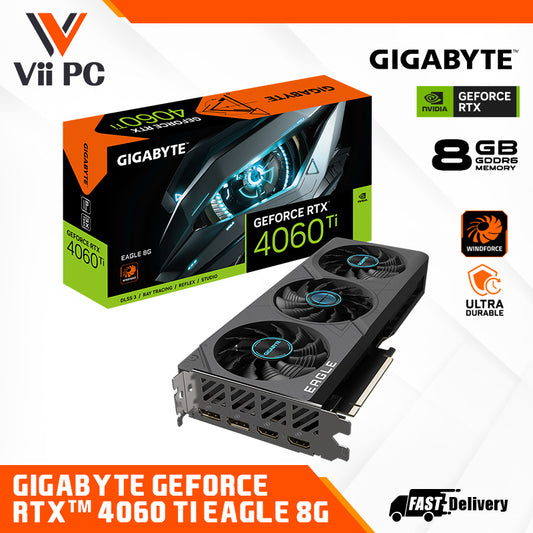 GIGABYTE EAGLE NVIDIA GeForce RTX 4060 Ti 8GB DDR6 GAMING Graphics Card with DLSS 3