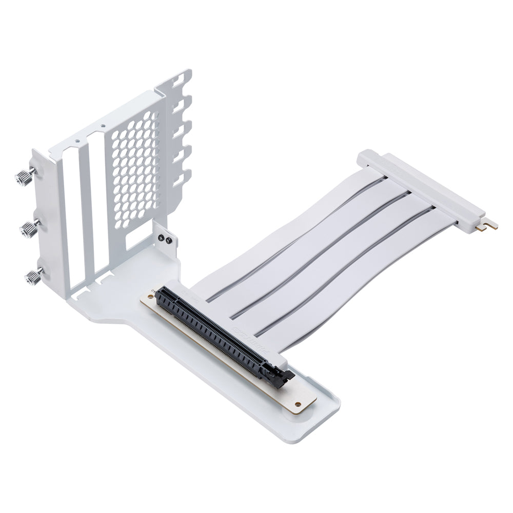 PHANTEKS VERTICAL GPU Bracket with PCIe 4.0 x16 Riser Cable KIT BLACK/WHITE