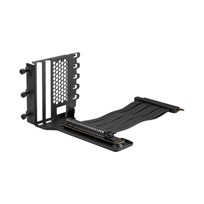 PHANTEKS VERTICAL GPU Bracket with PCIe 4.0 x16 Riser Cable KIT BLACK/WHITE
