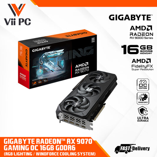 GIGABYTE Radeon™ RX 9070 GAMING OC 16G Graphics Card