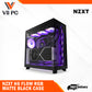 NZXT H6 FLOW/H6 FLOW RGB Dual-Chamber Mid-Tower Airflow Case /w RGB Fans Case - MATTE BLACK/MATTE WHITE CASING