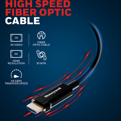 Honeywell HDMI 30/50 Mtr. AOC - 2.1 Compliant Ultimate Series/3 Years Warranty