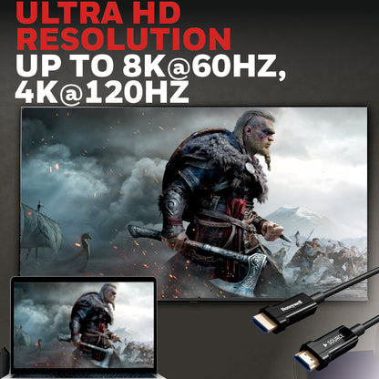 Honeywell HDMI 30/50 Mtr. AOC - 2.1 Compliant Ultimate Series/3 Years Warranty