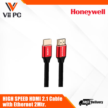 Honeywell HIGH SPEED HDMI 2.1 Cable with Ethernet 2Mtr./3Mtr. Ultimate Series/3 Years Warranty