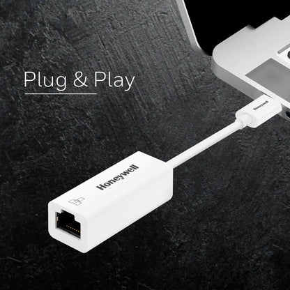 Honeywell Type C to Gigabit Ethernet Adapter Platinum Series (3 Year Warranty)