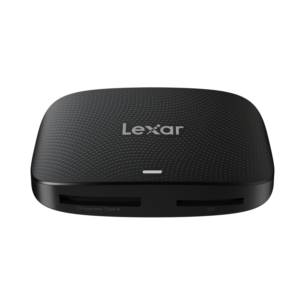 Lexar RW520 Professional CFexpress Type B/SD USB 3.2 Gen 2 Card Reader, High-Speed Transfer, For CFexpress™ Type B and SD™ Cards, USB Type-C Connectivity, For Professional Users