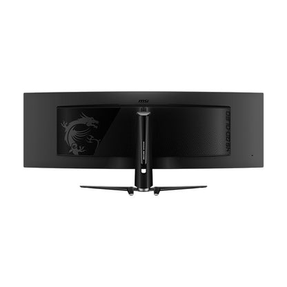 MSI MPG 491CQP 49" QD-OLED Gaming Monitor - DQHD (5120x1440), Curved 1800R. 144Hz, ClearMR8000, 0.03ms(GtG), AdaptiveSync, HDR400, Adjustable Stand, USB-C PD90W, USB Hub, KVM, OLED Care 2.0