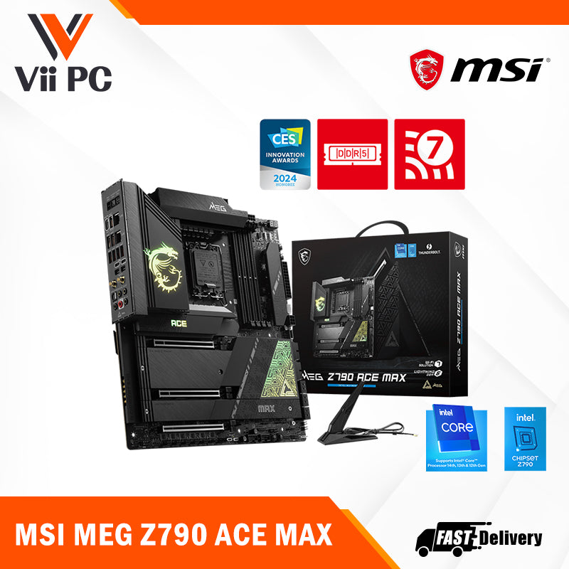 [NEW LAUNCH] MSI MEG Z790 ACE MAX WIFI 7 E-ATX Motherboard