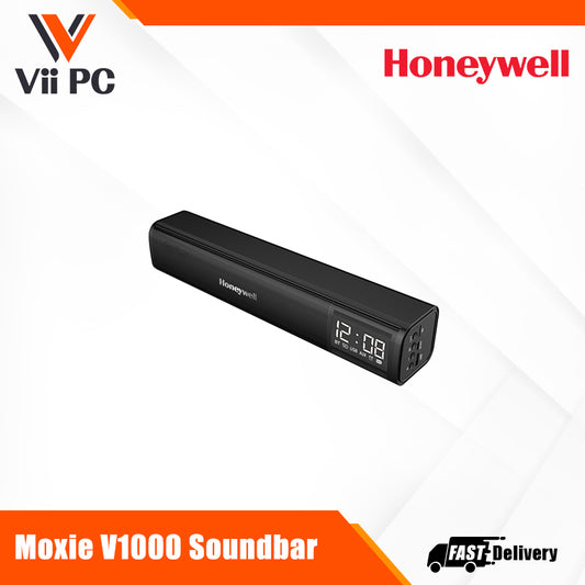 Honeywell Moxie V1000 Soundbar – Black Value Series/1 Year Warranty