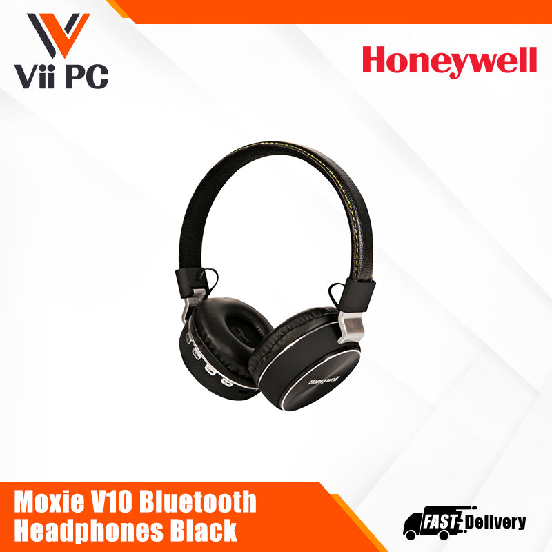 Honeywell Moxie V10 Bluetooth Headphones - Black/Olive Green/Red Value Series/1 Year Warranty