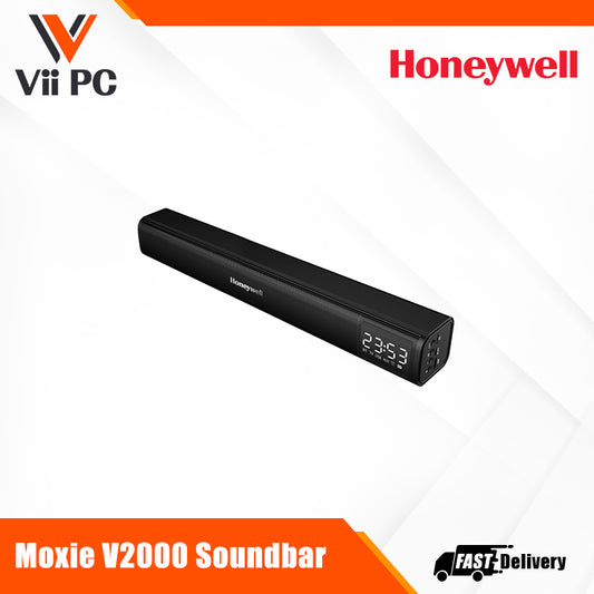 Honeywell Moxie V2000 Soundbar – Black Value Series/1 Year Warranty