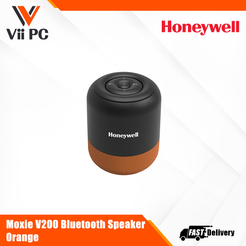 Honeywell Moxie V200 Bluetooth Speaker – Blue/Orange/Olive Green Value Series/1 Year Warranty