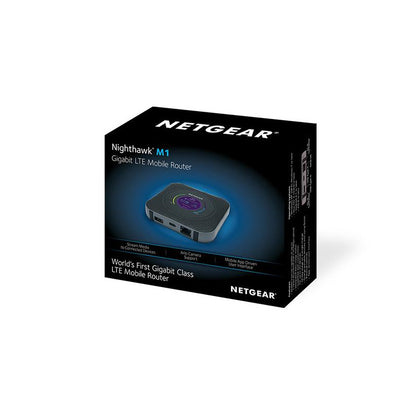 NETGEAR Nighthawk M1 4G LTE Mobile Router (MR1100) - WiFi 5 Speed up to 150 Mbps, connect up to 20 devices