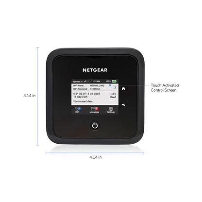 NETGEAR Nighthawk M5 5G WiFi 6 Mobile Router (MR5200) - Powered by the Qualcomm® Snapdragon™ X55 5G Modem-RF System