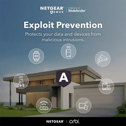 NETGEAR Orbi 760 Tri-Band WiFi 6 Mesh System - AX5400 5.4Gbps - 3-Pack (RBK763S)