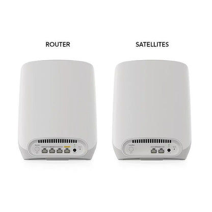 NETGEAR Orbi 760 Tri-Band WiFi 6 Mesh System - AX5400 5.4Gbps - 3-Pack (RBK763S)