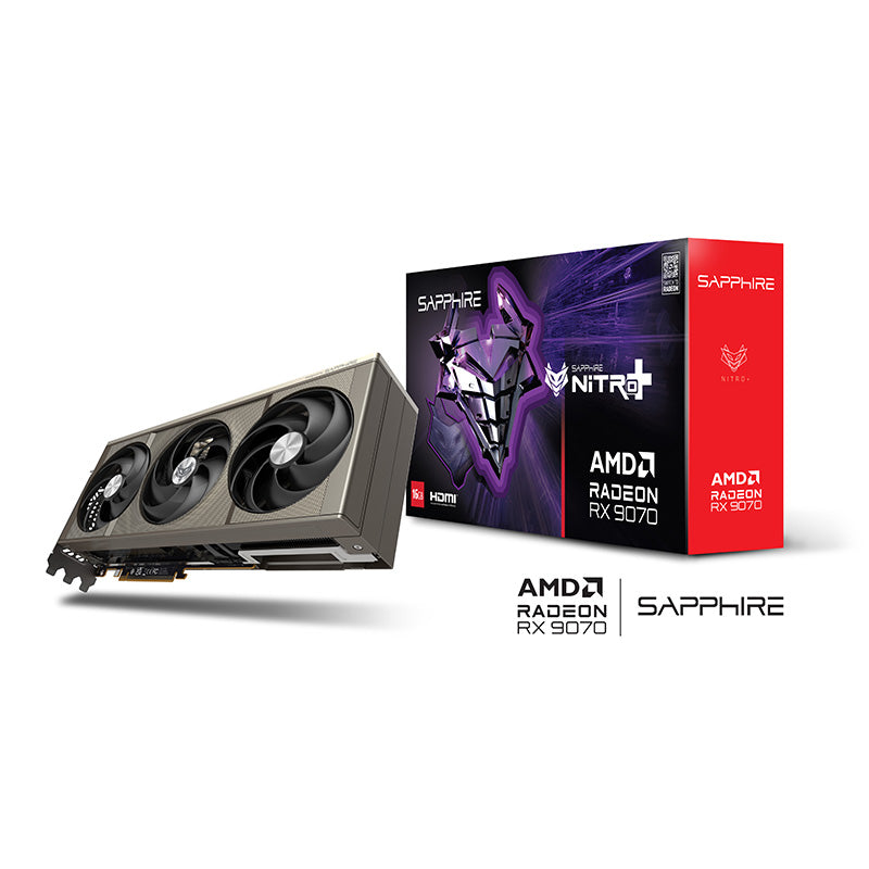 SAPPHIRE NITRO+ AMD Radeon™ RX 9070 16GB GDDR6 Graphics Card