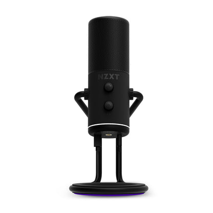 NZXT Capsule Cardioid USB Gaming Microphone - Black/White