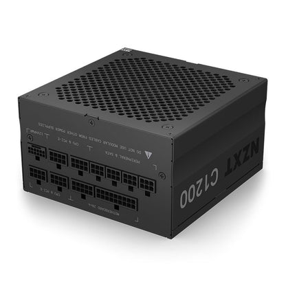 NZXT C1200 Gold 1200W 80 Plus® Gold Fully Modular ATX 3.0 Power Supply - Supports NVIDIA® GeForce RTX™ 40 Series graphics cards (10 Year Warranty)