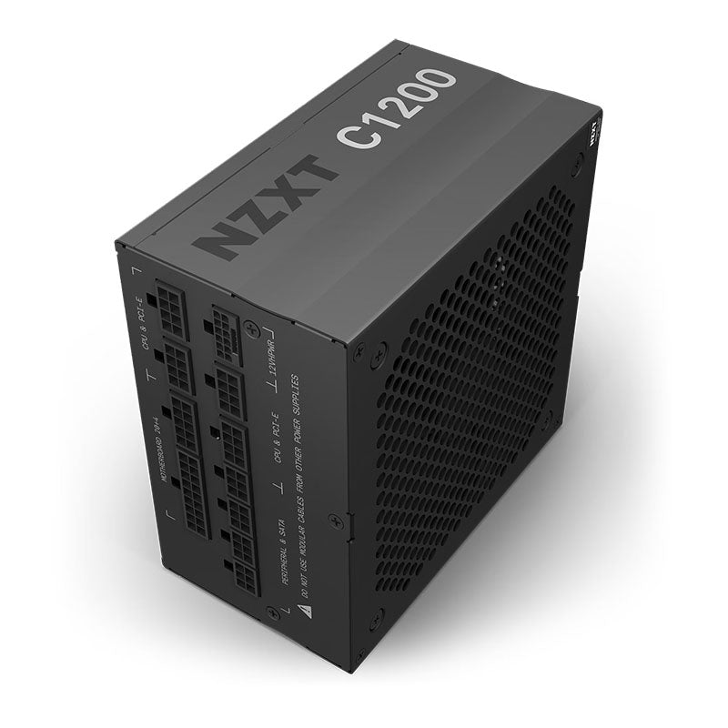NZXT C1200 Gold 1200W 80 Plus® Gold Fully Modular ATX 3.0 Power Supply - Supports NVIDIA® GeForce RTX™ 40 Series graphics cards (10 Year Warranty)