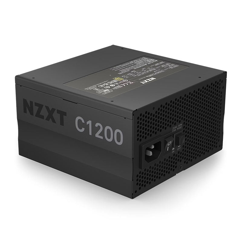 NZXT C1200 Gold 1200W 80 Plus® Gold Fully Modular ATX 3.0 Power Supply - Supports NVIDIA® GeForce RTX™ 40 Series graphics cards (10 Year Warranty)