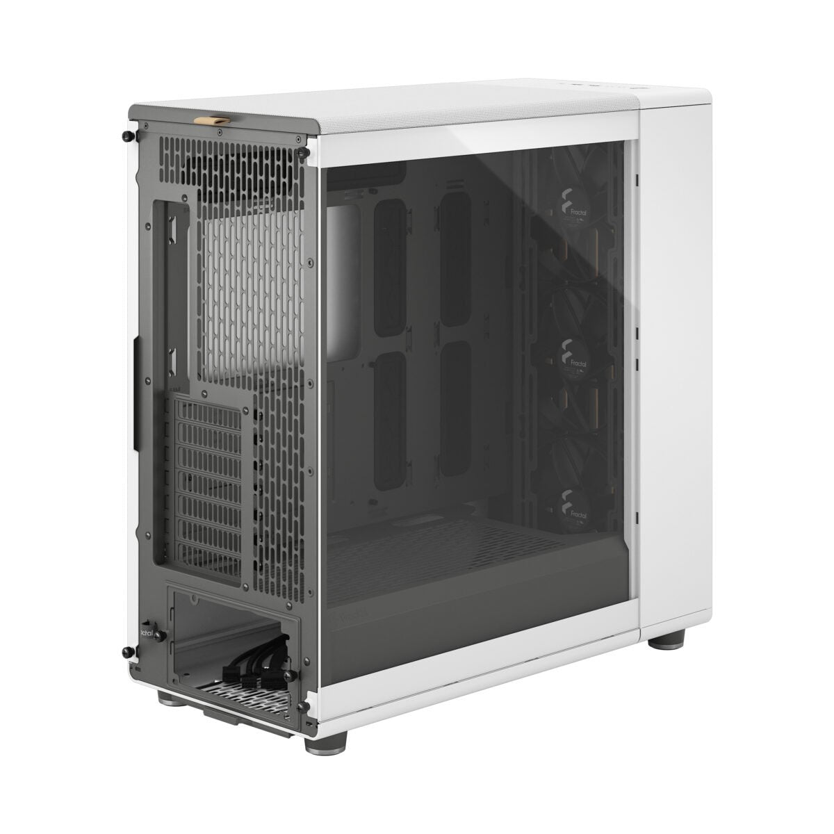 Fractal Design North XL (Charcoal Black/Chalk White) (Mesh/Tempered Glass) E-ATX/ATX/mATX/Mini-ITX CASE Wood Chassis