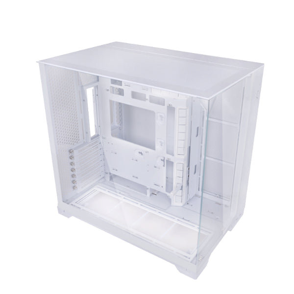 LIAN LI O11 VISION COMPACT ATX Mid - Tower Chassis PC Case - Black/White