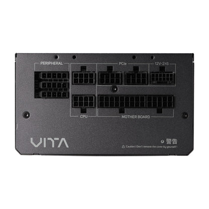 FSP VITA GM 1000W 80 Plus® Gold Certified Fully Modular Power Supply - ATX 3.1, Gen 5.1, 120mm HYB Fan