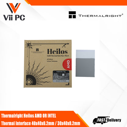 Thermalright Heilos AMD OR INTEL  Thermal Interface 40x40x0.2mm / 30x40x0.2mm THERMAL PAD