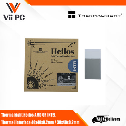Thermalright Heilos AMD OR INTEL  Thermal Interface 40x40x0.2mm / 30x40x0.2mm THERMAL PAD