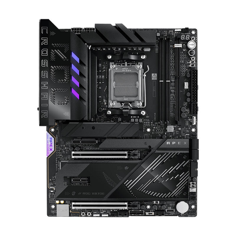 ASUS ROG CROSSHAIR X870E APEX - AM5 CPUs, DDR5, and PCIe® 5.0, WiFi 7, USB4®, ROG-Exclusive Memory Fan Kit - GAMING ATX Motherboard (AI PC Ready) - PRE-ORDER -