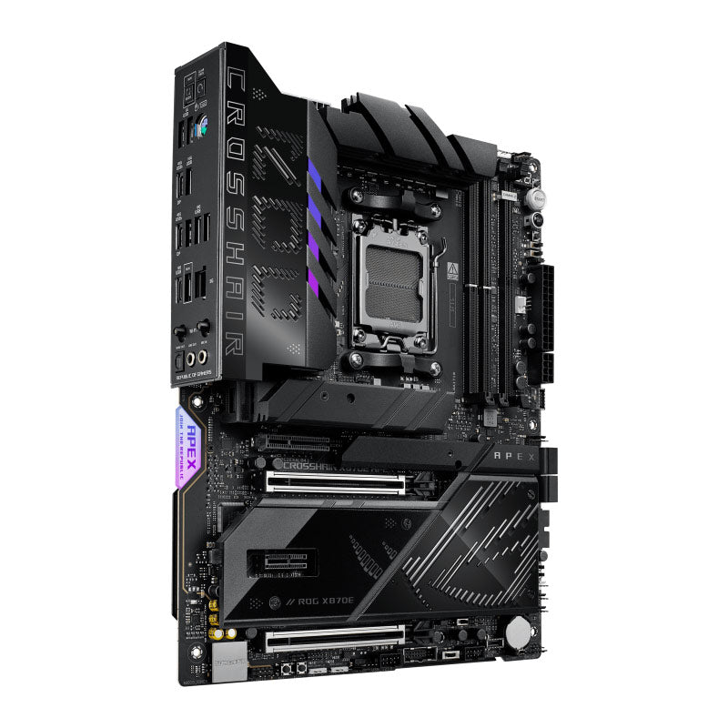 ASUS ROG CROSSHAIR X870E APEX - AM5 CPUs, DDR5, and PCIe® 5.0, WiFi 7, USB4®, ROG-Exclusive Memory Fan Kit - GAMING ATX Motherboard (AI PC Ready) - PRE-ORDER -
