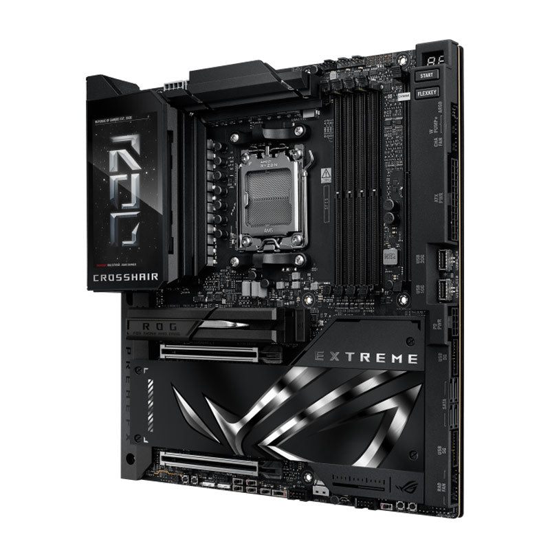 ASUS ROG CROSSHAIR X870E EXTREME - AM5 CPUs, DDR5, PCIe® 5.0, WiFi 7, USB4®, integrated 5-inch LCD - GAMING E-ATX Motherboard (AI PC Ready) - PRE-ORDER -