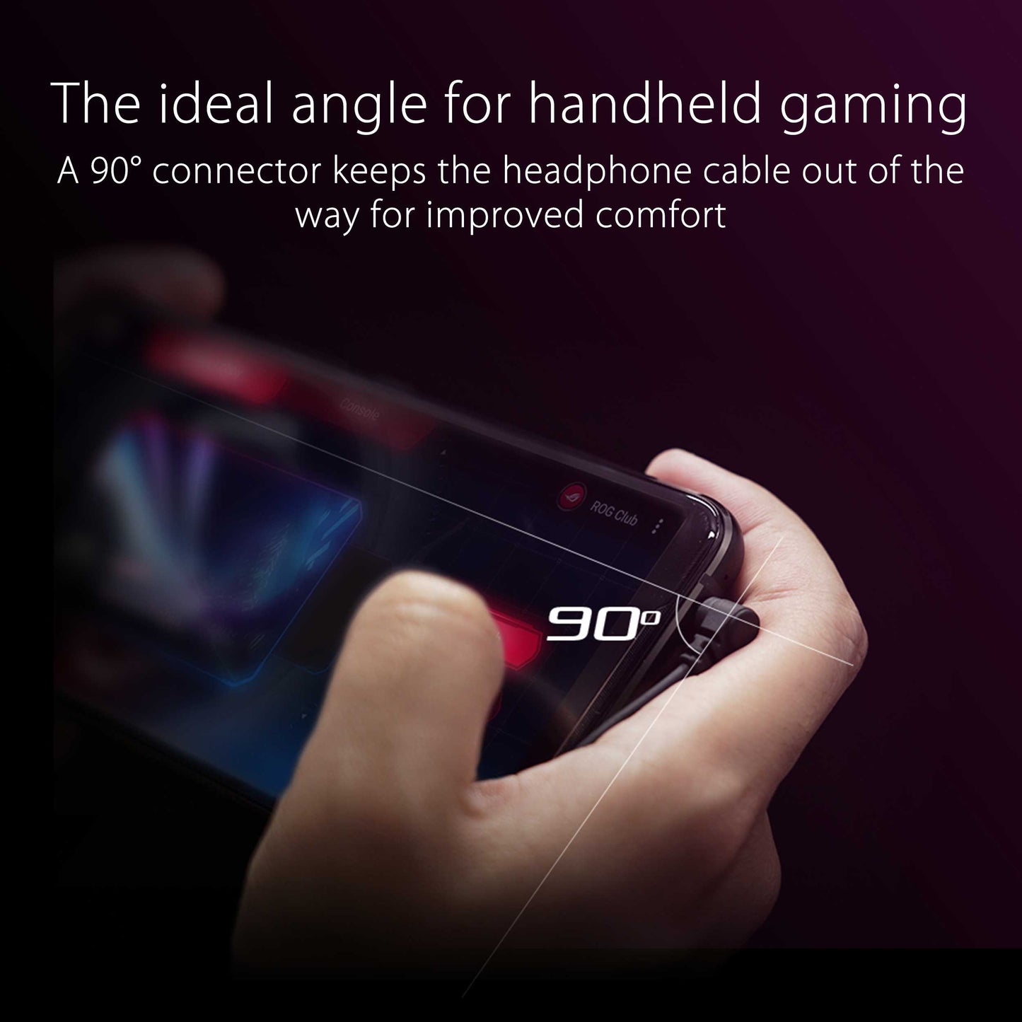 ASUS ROG Cetra II Core In-Ear gaming headphones with liquid silicone rubber drivers, 3.5mm connector [For PC, Phone, Console]