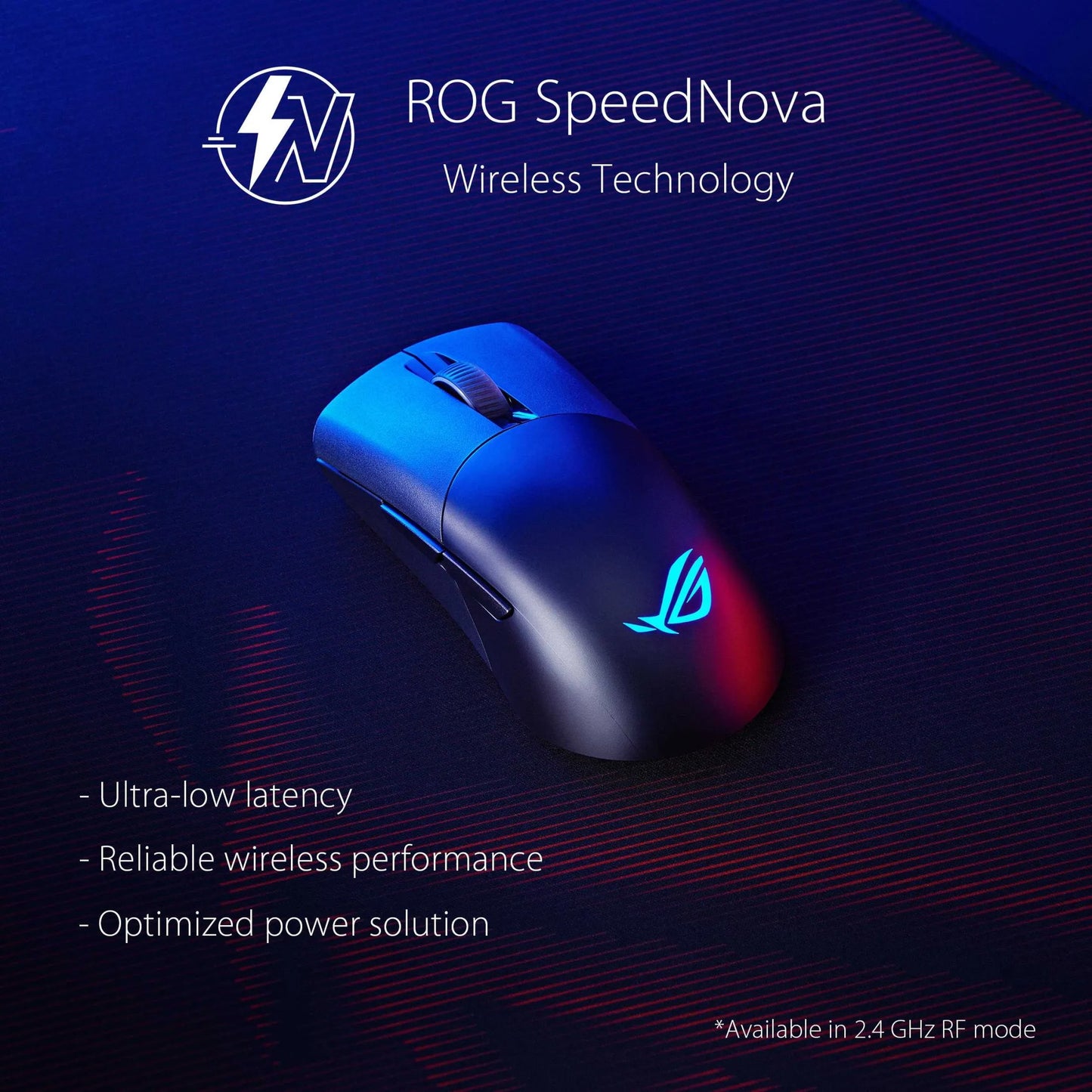 ASUS ROG Keris Wireless AimPoint Black/White lightweight Wireless RGB gaming mouse [75g, 36,000 DPI, Tri-mode connectivity]