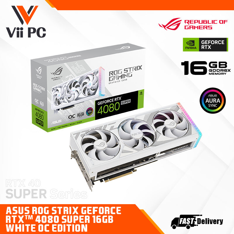 ASUS ROG Strix GeForce RTX™ 4080 SUPER 16GB GDDR6X OC Edition Graphics Card
