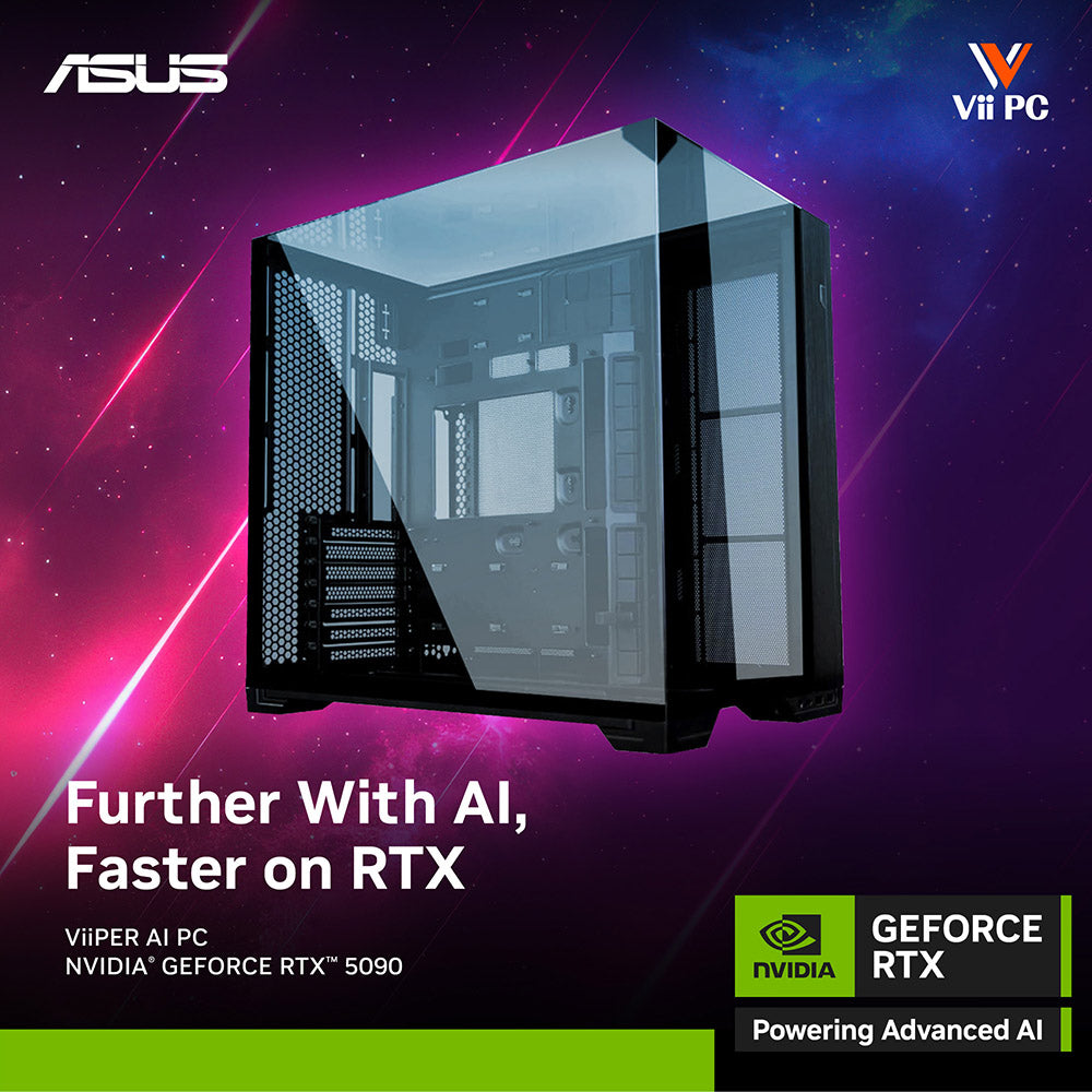 ViiPER AI PC AMD RYZEN 9 9950X3D + GeForce RTX™ 5090 32GB (Powered By ASUS)
