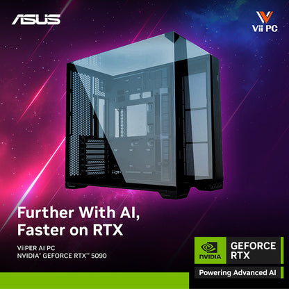 ViiPER AI PC AMD RYZEN 9 9950X3D + GeForce RTX™ 5090 32GB (Powered By ASUS)