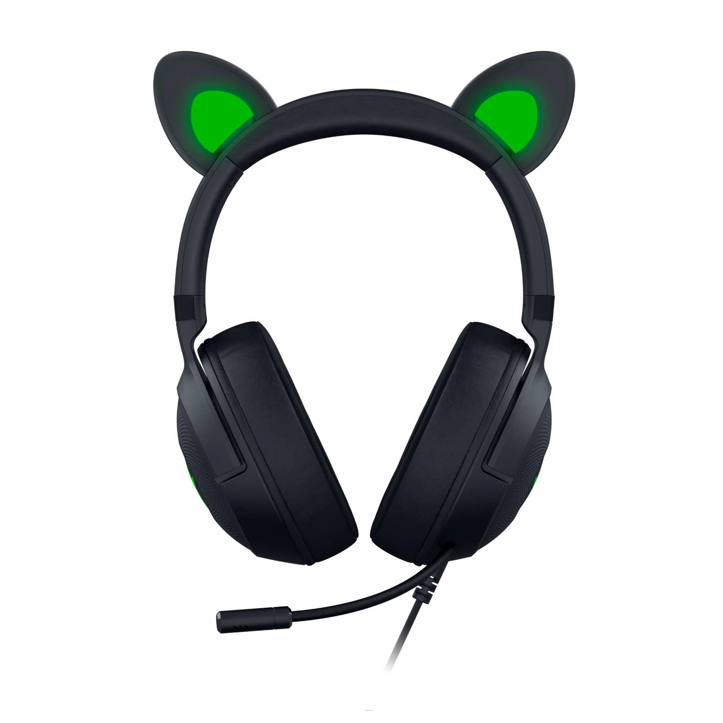 RAZER Kraken Kitty V2 Pro - Wired RGB Headset with Interchangeable Ears (Black/Quartz) - FRML Packaging