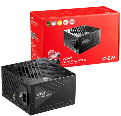 XPG CORE REACTOR II VE Modular Power Supply (750W/850W) - Intel’s latest ATX 3.1 design, 80 Plus® Gold