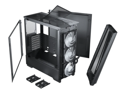 Phanteks Eclipse G360 Air Mid Tower Case, Tempered Glass, DRGB, Satin Black