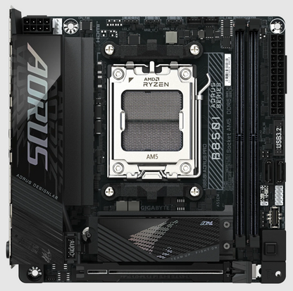 GIGABYTE B850I AORUS PRO AMD Ryzen™ 9000 Series Processors Mini-ITX Gaming Motherboard